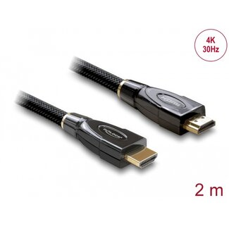 DeLOCK Delock High Speed HDMI with Ethernet Cable 4K 30 Hz 2 m