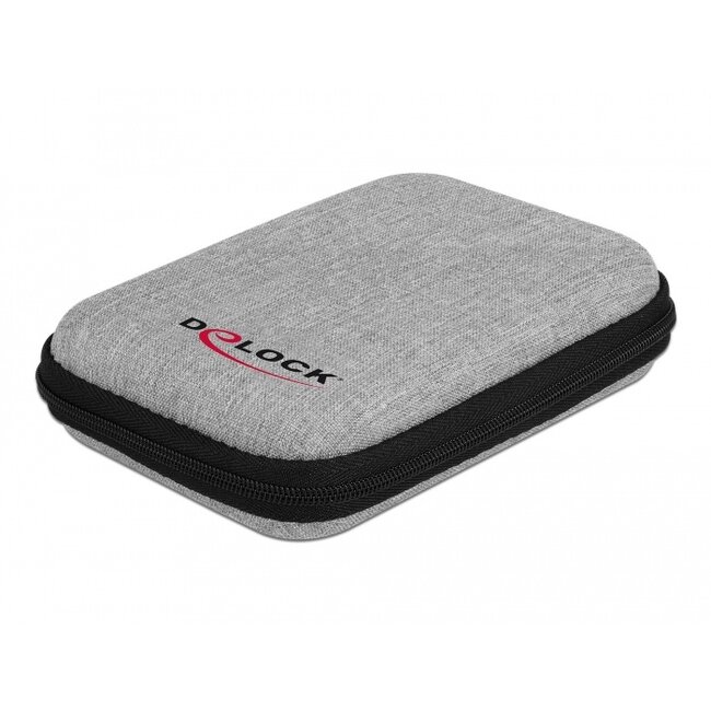 Delock Protection Bag for 2.5″ SSDs, external Enclosures or Hard drives up to 12 x 8 x 2 cm