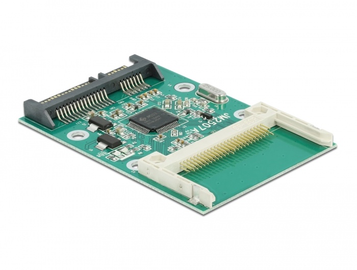 DeLOCK SATA Card Reader geheugenkaartlezer Rood