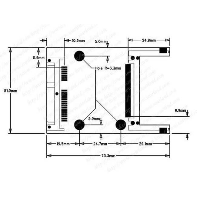 Delock SATA Drive > Compact Flash Card