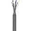 Goobay CAT 6 network cable, S/FTP (PiMF), grey 100 m