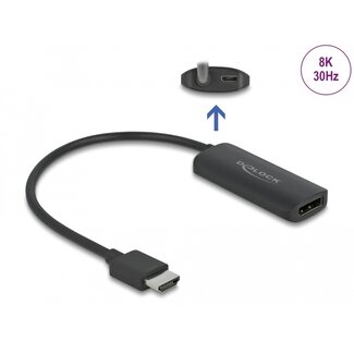 DeLOCK Delock Adapter HDMI-A male to DisplayPort female 8K