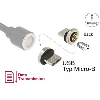 DeLOCK Delock Magnetic Adapter USB Type Micro-B male