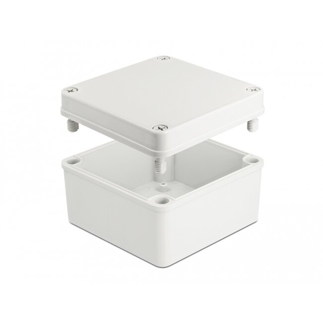 Delock Installation Housing IP65 waterproof 125 x 125 x 75 mm grey