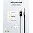 Goobay Apple Lightning Audio Connection Cable (3.5 mm), 1 m, Black 1 m