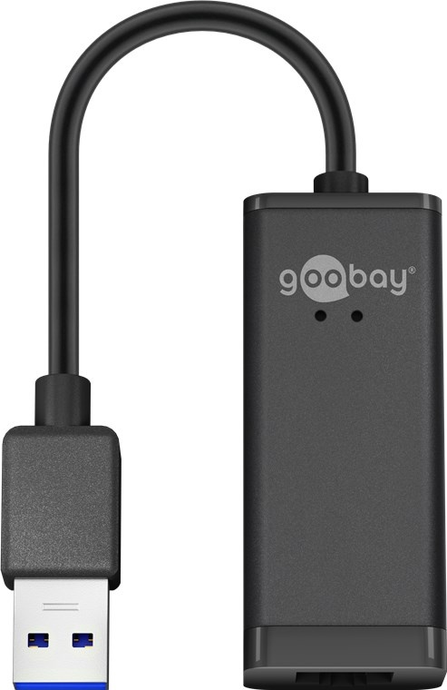 USB 3.0 Gigabit Ethernet-netwerkconverter, voor het aansluiten van een pc / MAC met USB-aansluiting op een Ethernet-netwerk, full duplex 10/100/1000 Mbit / s netwerkverbinding