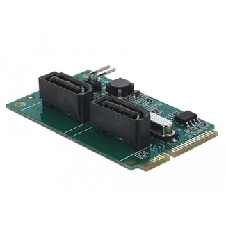 DeLOCK Delock Mini PCIe Converter to 2 x SATA with RAID