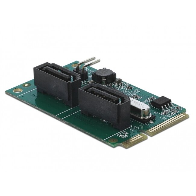 Delock Mini PCIe Converter to 2 x SATA with RAID