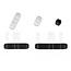 Delock Cable holder trapezoid self-adhesive combo set 10 pieces black / white