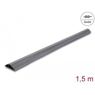 DeLOCK Delock PVC Cable Duct flexible 50 x 13 mm - length 1.5 m grey