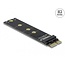 Delock PCI Express x1 to M.2 Key M Adapter