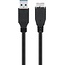 Goobay USB 3.0 SuperSpeed Cable, Black 1.8 m