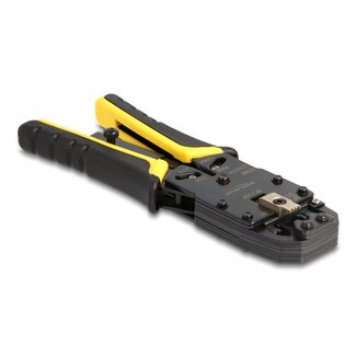 DeLOCK Delock Universal Crimping Tool with wire stripper for 10P (RJ50), 8P (RJ45), 6P (RJ12/11), 6P DEC or 4P modular plugs