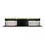 Delock 19″ Patch Panel 16 port Cat.6A 1U black