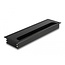 Delock Cable grommet for table mounting with brush 280 x 80 x 28 mm black