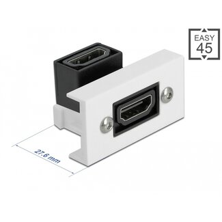 DeLOCK Delock Easy 45 HDMI Module angled 90° 22.5 x 45 mm