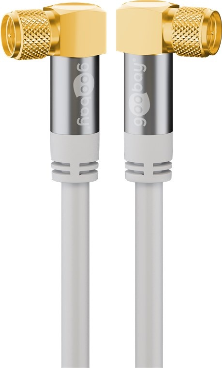 Goobay SAT antennekabel (135 dB), 4x afgeschermd