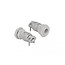 Delock Cable Gland PG9 with strain relief and bending protection grey