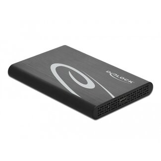 DeLOCK Delock External Enclosure for 2.5″ SATA HDD / SSD with SuperSpeed USB 10 Gbps (USB 3.1 Gen 2)