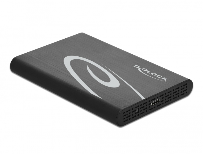 DeLOCK 42610. Type product: HDD-/SSD-behuizing. Aantal storage drives ondersteund: 1, Opslag schijfgrootte: 2.5", Ondersteunde opslagstationinterfaces: SATA III, Maximale opslagcap
