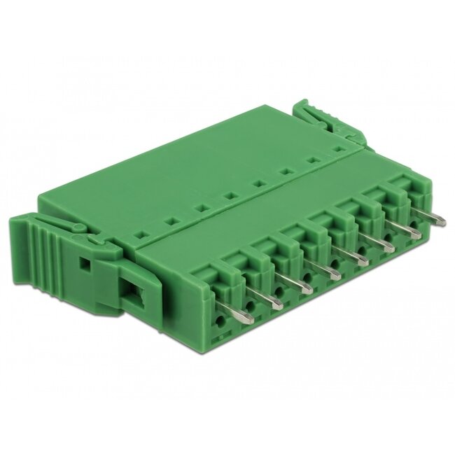 Delock Terminal block set for PCB 8 pin 3.81 mm pitch vertical