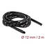 Delock Spiral Hose flexible 2 m x 12 mm black
