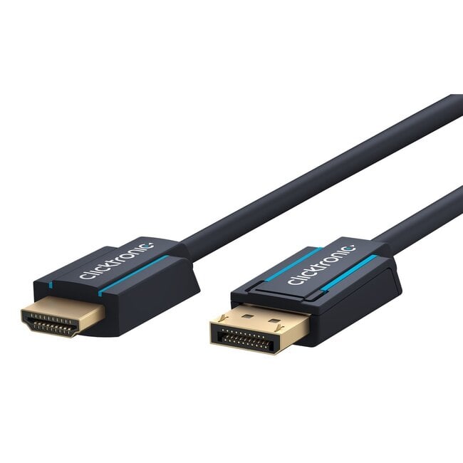 Clicktronic Active DisplayPort™ to HDMI™ Adapter Cable (4K/60Hz) 5 m