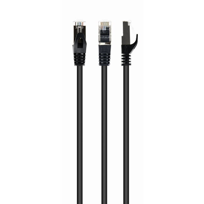FTP Cat6 patchkabel, 3 m, zwart