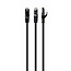FTP Cat6 patchkabel, 3 m, zwart