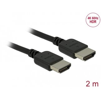 DeLOCK Delock Premium HDMI Cable 4K 60 Hz 2 m