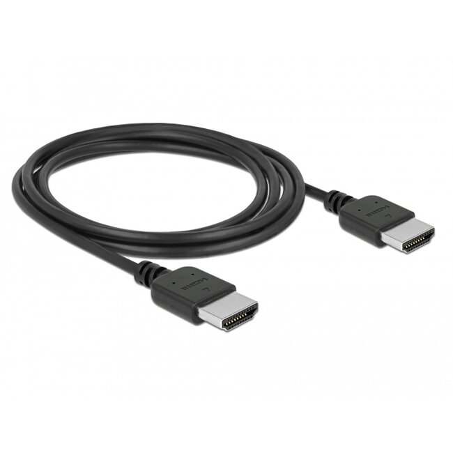 Delock Premium HDMI Cable 4K 60 Hz 2 m