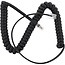 InLine® Telephone spiraalkabel, RJ10 (4P4C), zwart, 2m