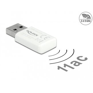 DeLOCK Delock USB 3.0 Dual Band WLAN ac/a/b/g/n Micro Stick 867 + 300 Mbps