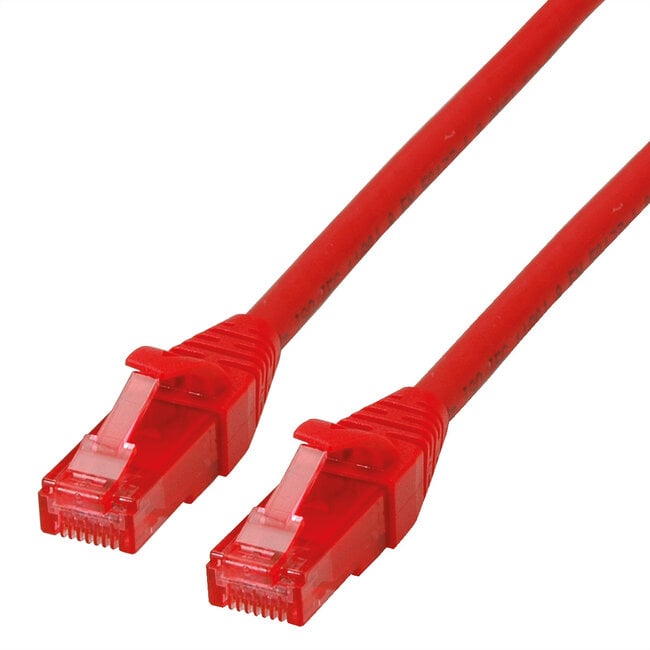 ROLINE Patchkabel Cat.6 UTP, Component Level, LSOH, rood, 2 m