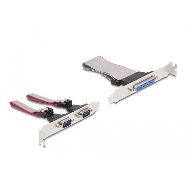 Delock Mini PCIe I/O PCIe full size 2 x Serial RS-232, 1 x Parallel