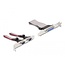 Delock Mini PCIe I/O PCIe full size 2 x Serial RS-232, 1 x Parallel