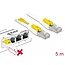 Delock Cable RJ45 Secure Cat.6A 5 m