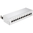 Goobay CAT 5e Mini/Desktop Patch Panel, 12 Port