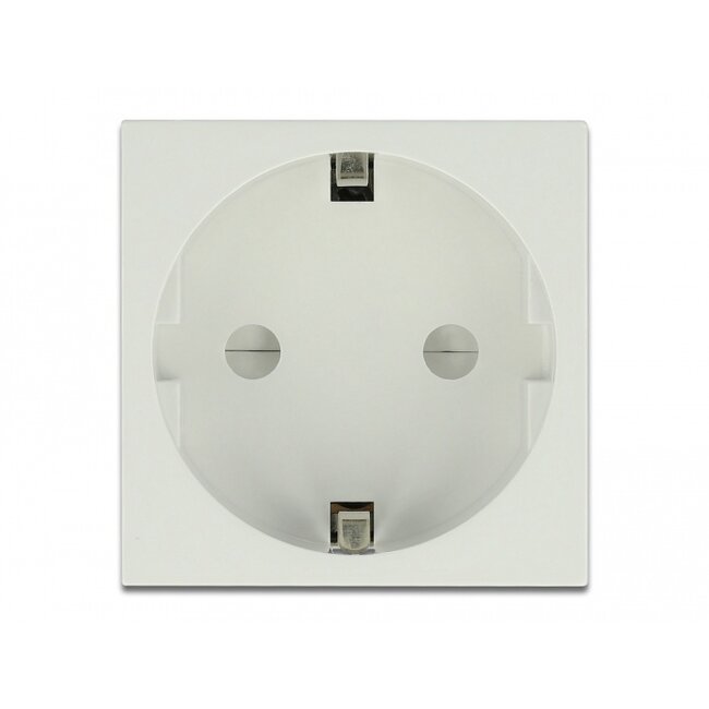 Delock Easy 45 Grounded Power Socket 45 x 45 mm