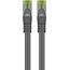 Goobay GHMT-certified CAT 8.1 S/FTP Patch Cord, AWG 26, grey 0.25 m