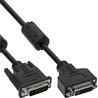 InLine® InLine® DVI-D kabel, 24+1 M/V, Dual Link, 3m