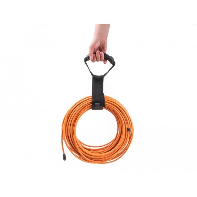 Delock Carrying Strap with hook-and-loop fastener L 435 x W 50 mm black 2 pieces