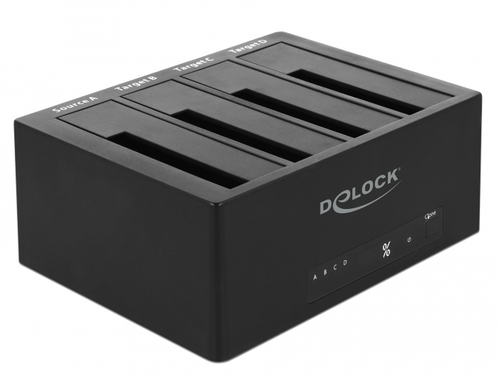 DeLOCK 64063. Opslagmedia-type: HDD, SSD, Opslag schijf-interface: SATA, Opslagschijf afmetingen ondersteund: 2.5,3.5". Hostinterface: USB 3.2 Gen 1 (3.1 Gen 1) Type-B. Max. overdr