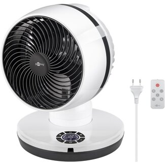 Goobay Goobay 9-inch 3D Floor Fan with Remote Control and Timer