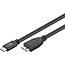 Goobay USB-C™ to Micro-B 3.0 Cable, Black 1 m