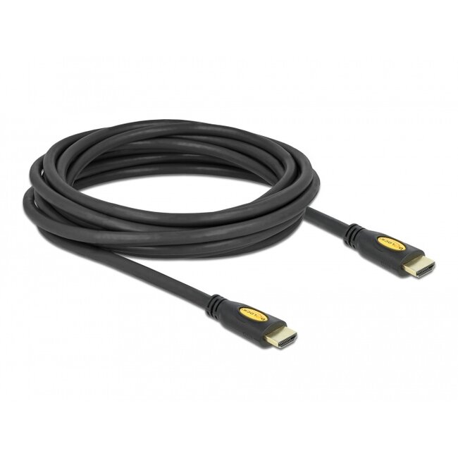 Delock Cable High Speed HDMI with Ethernet - HDMI-A male > HDMI-A male 4K 5.0 m