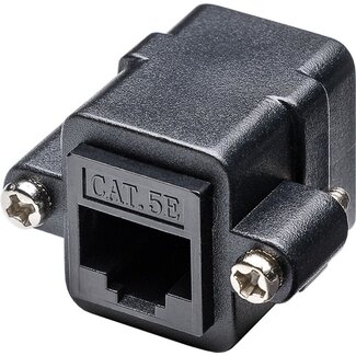 Goobay Goobay RJ45 Mounting Adapter with Mounting Flange