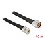Delock Antenna Cable N plug > N jack CFD400 LLC400 10 m low loss waterproof