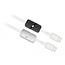 Delock Cable holder self-closing and self-adhesive 3 pieces black / white