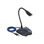 Delock Desktop USB Gaming Microphone with Gooseneck and Mute Button